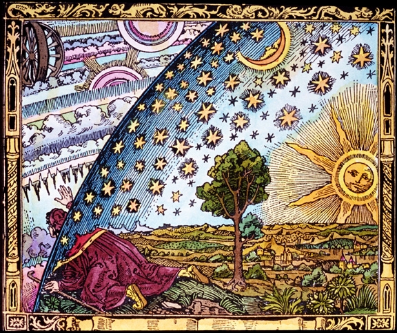 image of 
universe and man