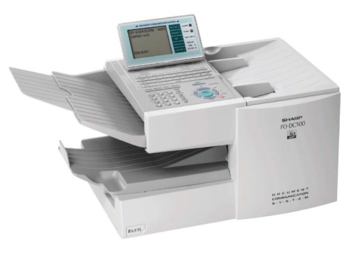 Sharp DC- 500 Fax Machine photograph of a Sharp DC-500 Fax Machine